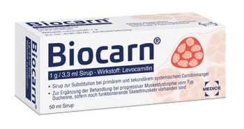 Biocarn® Packungsbeilagen Deutsch und International